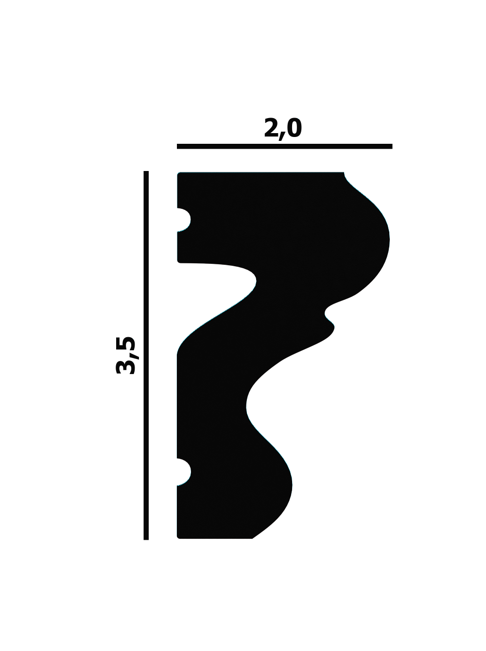 Молдинг Perfect Plus® P76